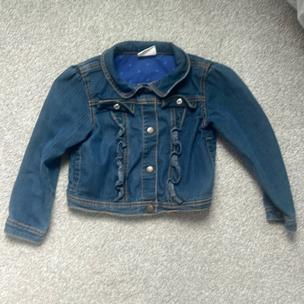 Girls Denim Jean Jacket - Size 5T - Crazy 8